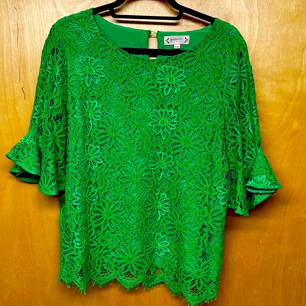 NANETTE LEPORE lace top